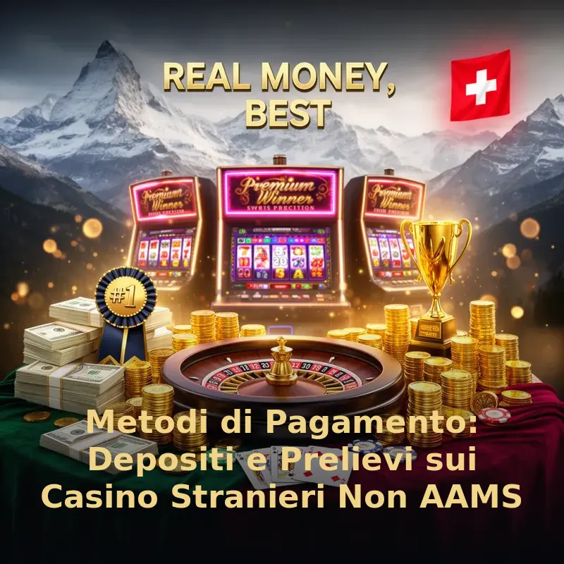 Metodi di Pagamento: Depositi e Prelievi sui Casino Stranieri Non AAMS